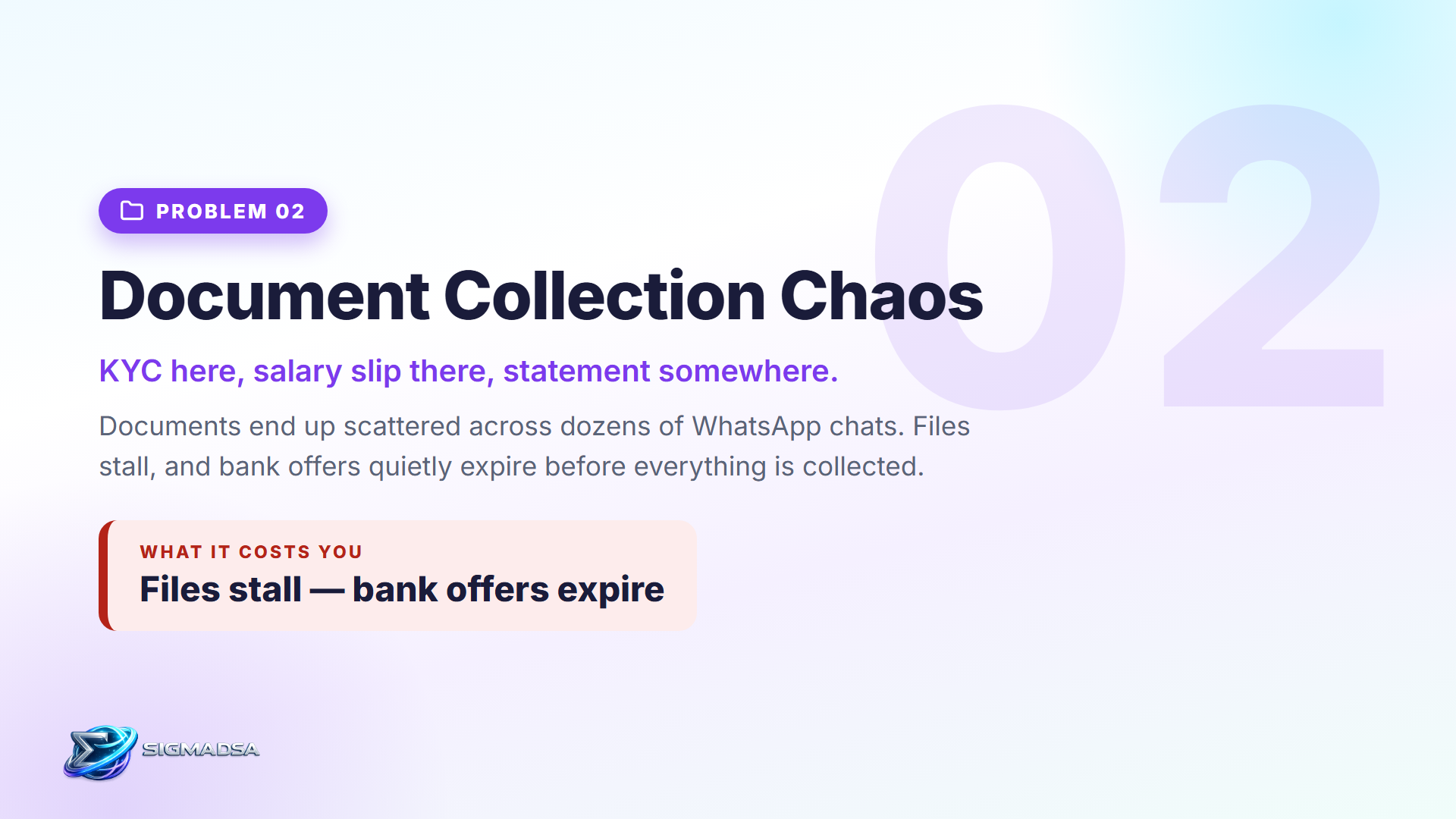 Problem 2 — Document collection chaos